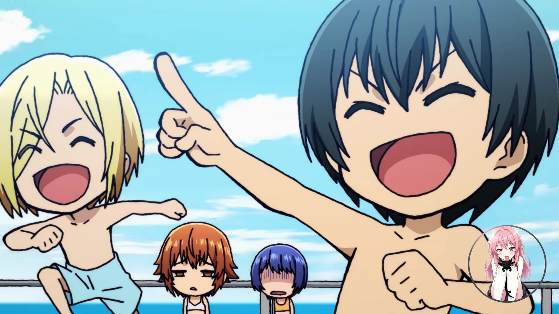 Безумный летний вайб: вышли опенинг и эндинг третьего сезона Grand Blue Dreaming Ba4309936f63494ea3cbff2fd827483d