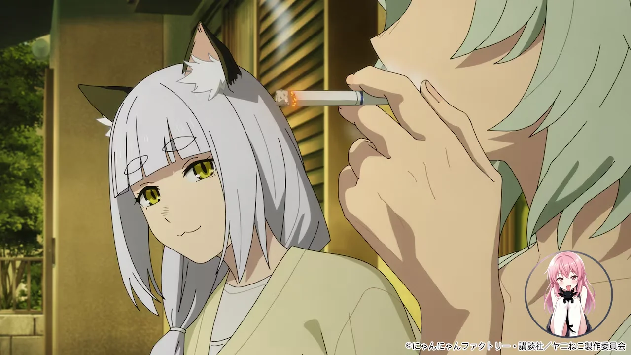 Chainsmoker Cat Anime Casts Yumi Hara as Yani's Mom 00e77ebde5b54f00a54797fccfdad331