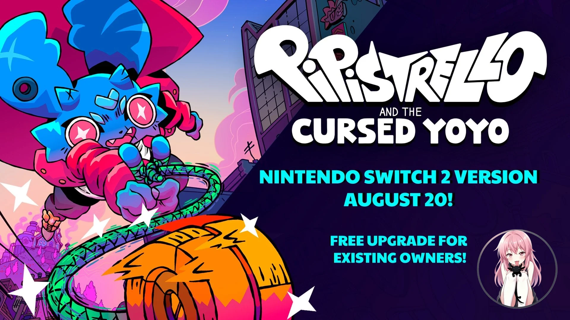 Pipistrelloと呪われたヨーヨーが8月20日にSwitch 2に登場 12ace5d8a4214b8ca3018c9348de1b0f