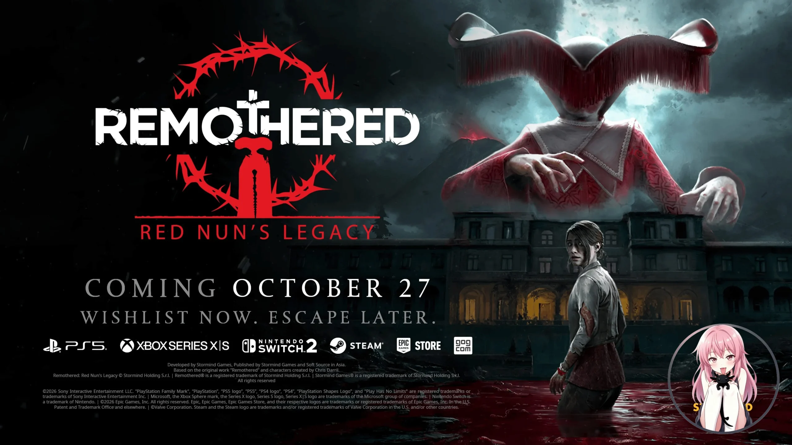 Remothered: レッド・ナンの遺産は10月27日に発売 429c8ce6379942b0ab640214283c5a5e