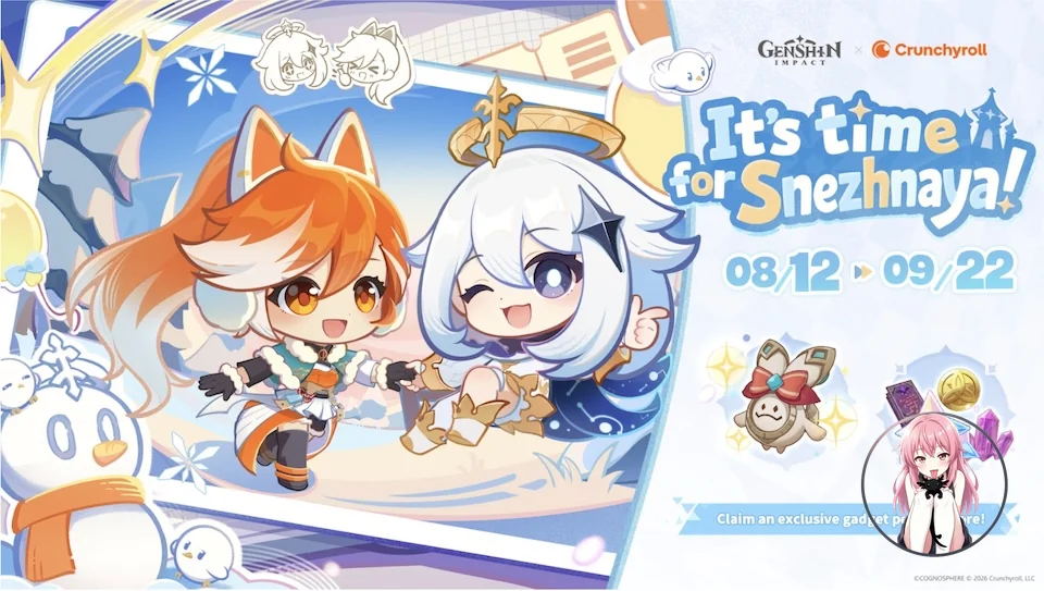 Кроссовер Crunchyroll и Genshin Impact: эксклюзивные награды в игре! bb79968b35ec426585374dce62c89de2