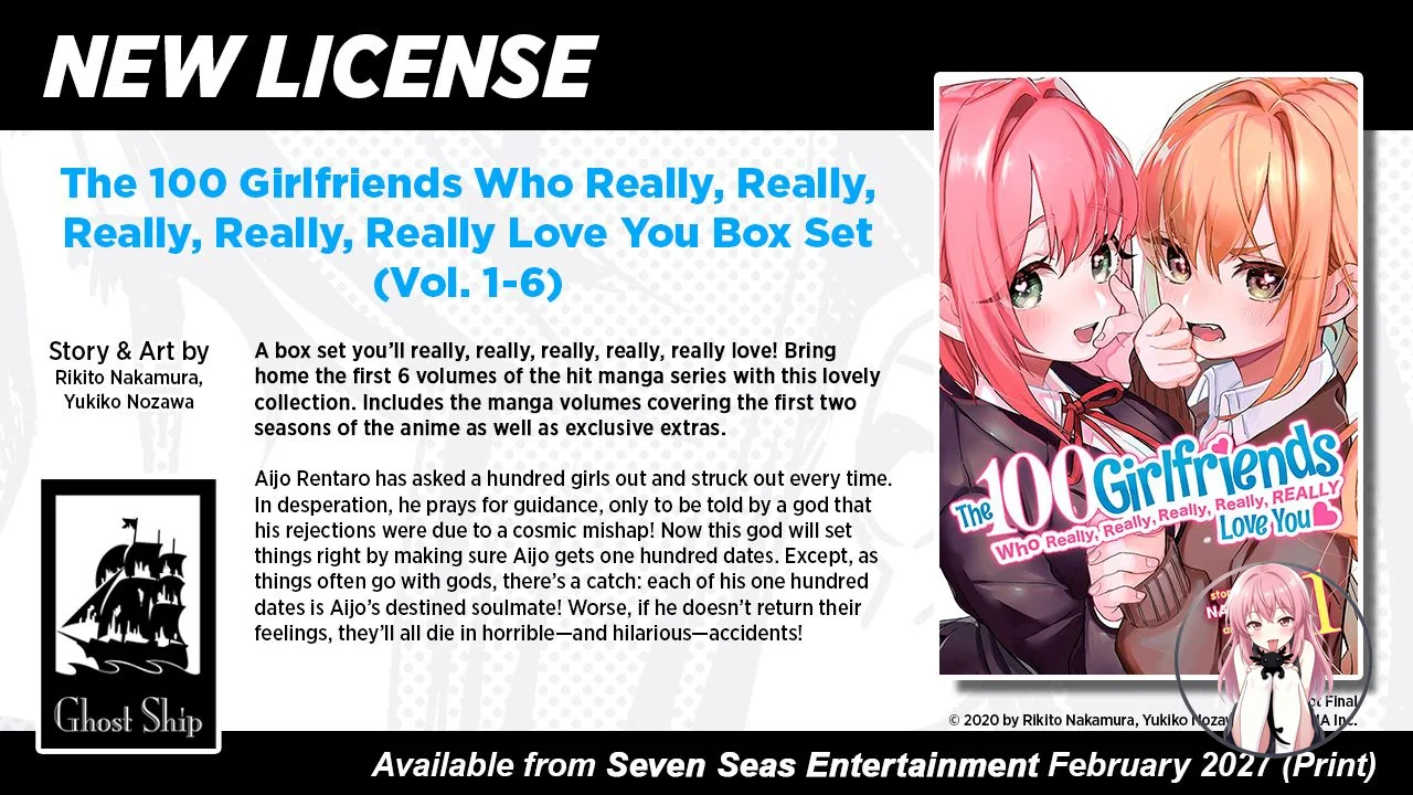 Seven Seas Entertainment анонсировала выпуск бокса «100 девушек, которые действительно, очень-очень, очень, очень, ОЧЕНЬ вас любят» и многое другое 35665645f39d44bdbeadd3aacafe9b6c
