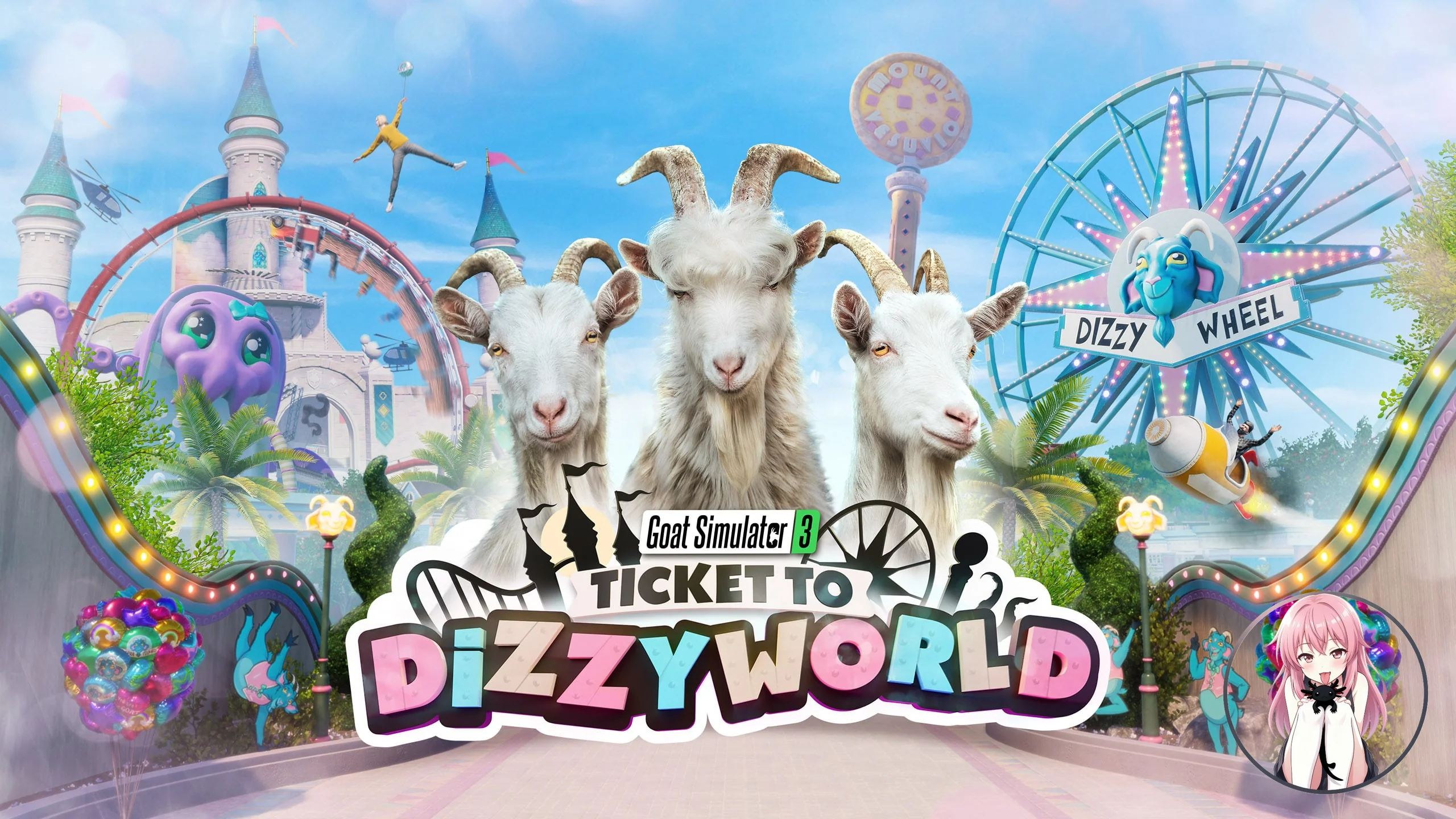 Goat Simulator 3: новое DLC 'Билет в Диззиленд' – готовьтесь к безумству! 4e2a67cbde3547289f8cc7392ac71470
