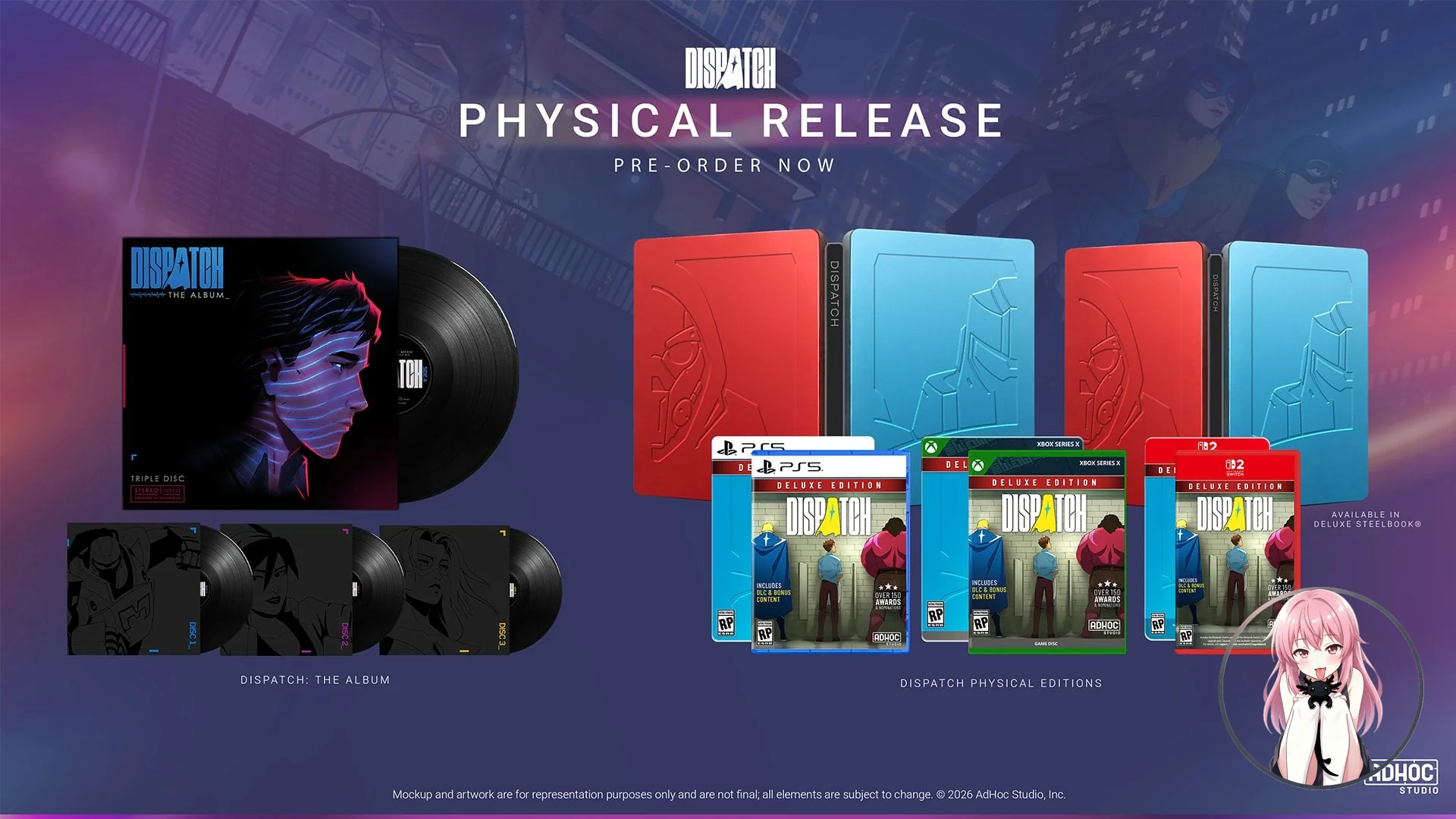 Dispatch Deluxe Editionのフィジカル版が発表されました 6ea8c77612c5407b97bc1ab5a9e417eb