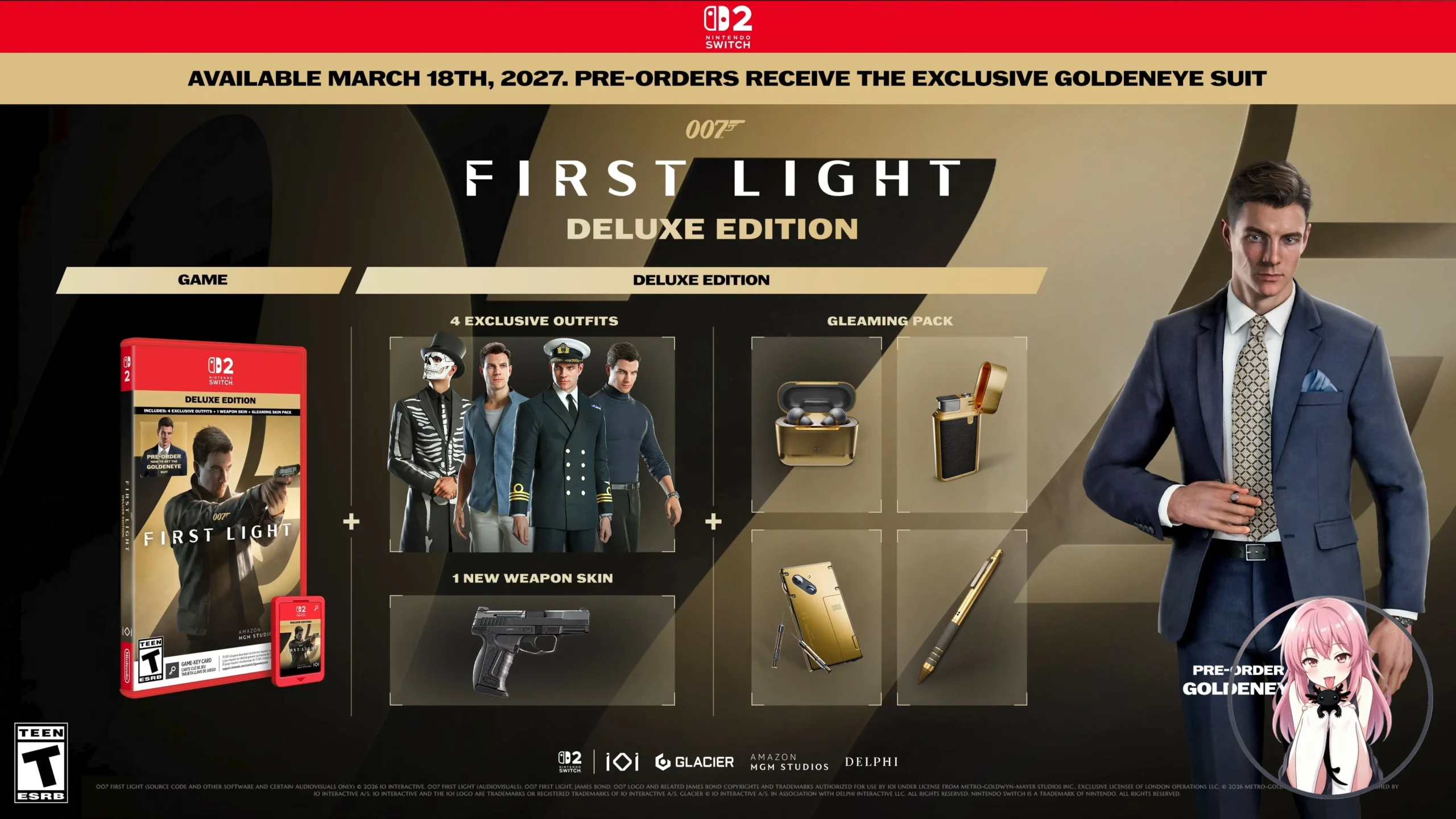 007 ファーストライト Switch 2版 – 2027年3月18日発売決定!🎮 2ec6ea4d27f845169106ff62e87df728